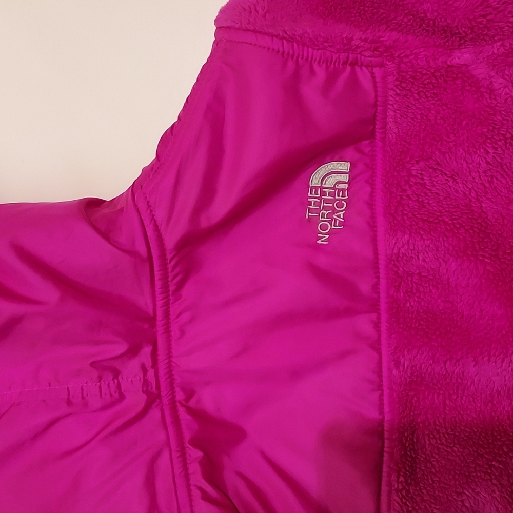 The North Face Hooded Fleece Jacket Small - Hot Pink - Picture 6 of 7